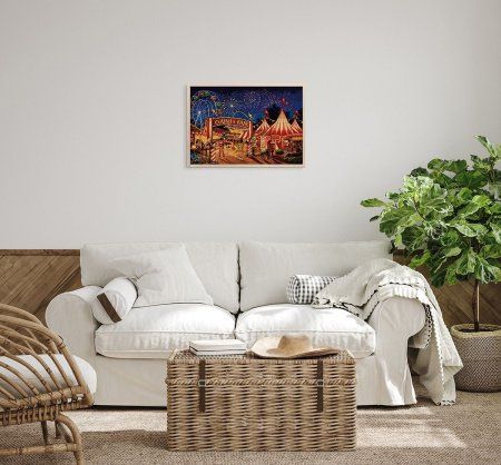 Набор для вышивания PANNA Золотая серия. Ярмарка 38 х 27 см PR-7259