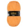 Пряжа ALPINA Vera 55% акрил, 45% хлопок 1 х 100 г 280 ± 15 м №39 св.оранжевый ALP-VER-39