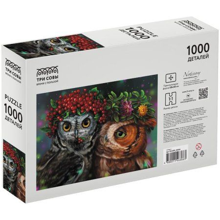 Пазл ТРИ СОВЫ 1000 "Совы" RE-ПК1000_48366