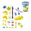Набор массы для лепки MILAN Soft Dough Happy Faces 4 цв x 116 г + аксессуары ML-913304HF