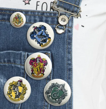 Набор значков. Гарри Поттер 5 шт EKS-043965