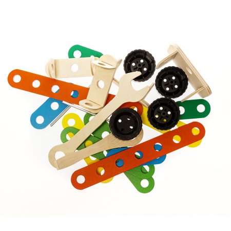 Конструктор деревянный Десятое Королевство "Джип" KOR-02183