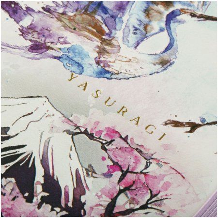 Записная книжка А5 80л. Greenwich Line "Sakura. Shadoof" ЛАЙТ, кожзам, с резинкой, тиснение фольгой, блок в линию RE-NA5_51398