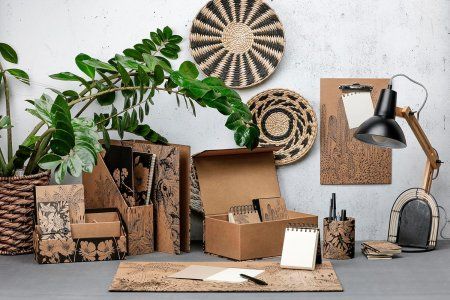 Блокнот CLAIREFONTAINE Le Cerisier 9 x 15 см 90 г/м2 40 л, без линовки, на завязке, ассорти RH-116043C