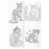 Раскраска А4 ТРИ СОВЫ "Антистресс. Мир кошек" 16 стр. RE-PА4_58088