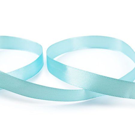 Лента атласная GAMMA 12 мм (1/2") 33 м ± 2 м №129 голубой LEN-12-129