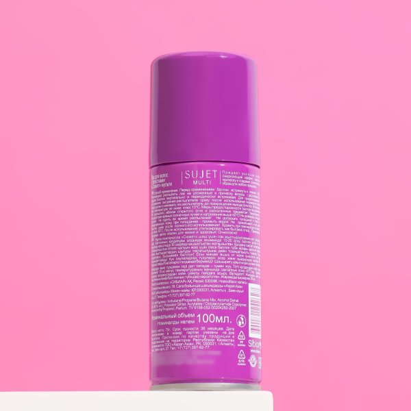 Лак для волос с блестками Sujet цветные 100 мл SIM-1689954