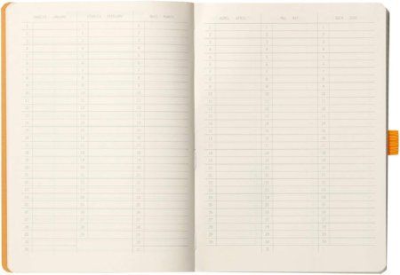 Блокнот RHODIA Goalbook A5 90 г/м2 120 л, в клетку, мягк.обл., на резинке, черный RH-117762C Блокнот RHODIA Goalbook A5 90 г/м2 120 л, в клетку, мягк.обл., на резинке, черный RH-117762C