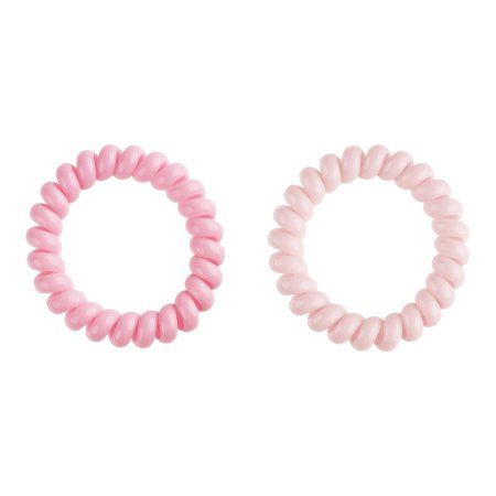 Резинки для волос MESHU пружинки, розовые ассорти, 4 шт, европодвес RE-MS_60570