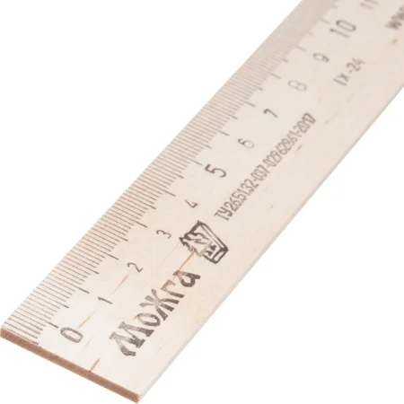 Линейка 15 см Можга, дерево RE-С03