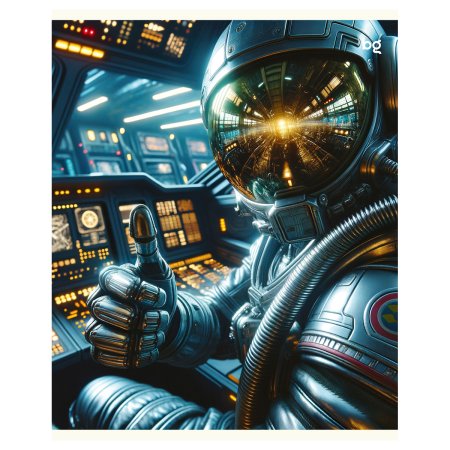 Тетрадь 48л. A5 клетка BG "Mars" эконом RE-Т5ск48_62705