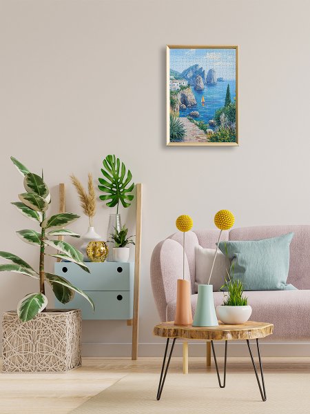 Пазл 1000 элементов ФРЕЯ "Премиальная коллекция. На острове Капри" TOP-PZL-1000/03