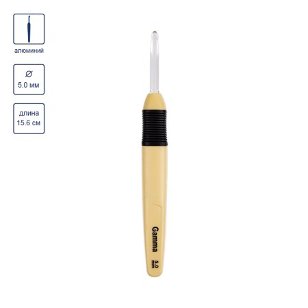 Крючок с подсветкой GAMMA пластик d 5.0 мм 15.6 см в картонной упаковке с европодвесом CH-LD-50-156