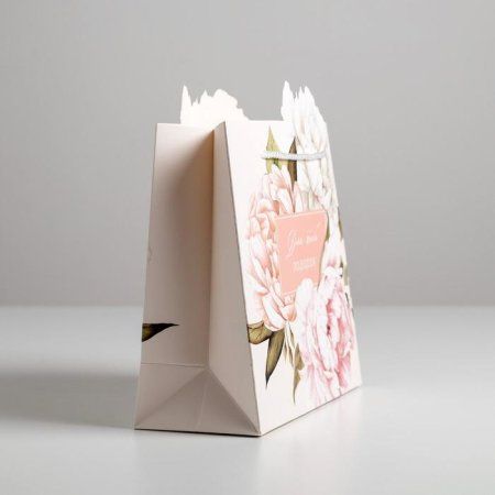 Пакет подарочный "Для тебя подарок" 25 x 26 x 10 см SIM-5266628