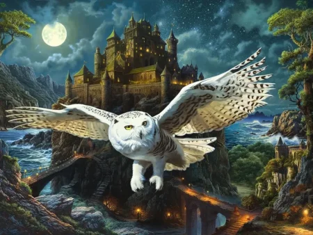 Стерео-пазл Jazzle "Полет совы" 100 деталей, 5+ JZL-16006