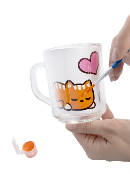 Набор для росписи на кружке Magic ART "Буся и Лапуся" KOR-05636