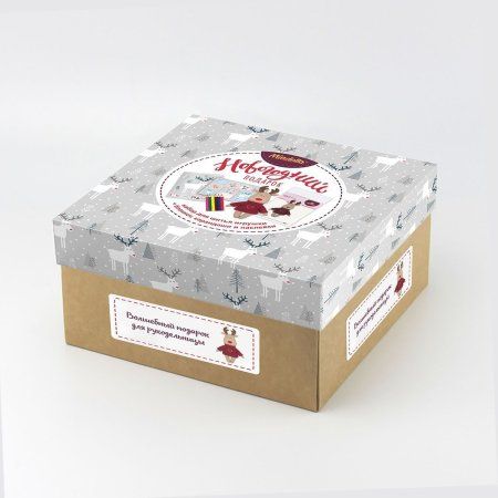 Набор для шитья "Miadolla" Новогодний бокс "Олень" BX-0325