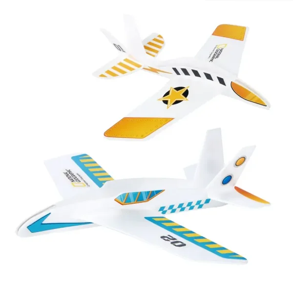 Набор для сборки CubicFun STEM National Geographic Самолеты с функцией бумеранг 360° UT-DS1121h