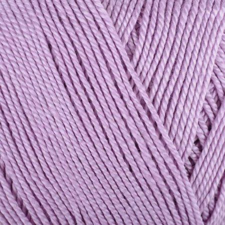 Пряжа Пехорская ПТ "Успешная" 100% мерсеризованный хлопок 1 х 50 г 220 м №029 розовая сирень PEH-USP-029