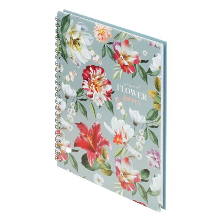 Тетрадь 80л. A5 клетка на гребне BG "Flower gallery" глянцевая ламинация, твердая обложка RE-ТТ5гр80_лг_12753 Тетрадь 80л. A5 клетка на гребне BG "Flower gallery" глянцевая ламинация, твердая обложка RE-ТТ5гр80_лг_12753
