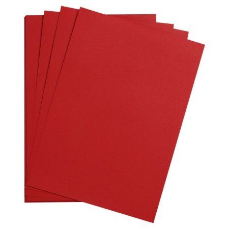 Бумага цветная CLAIREFONTAINE Maya 120 г/м2 A4 1 л, красный (red) RH-97356C