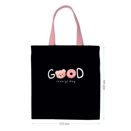 Сумка-шоппер MESHU "Good" 33 x 40 см, канвас RE-MS_50133