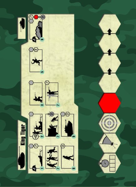 Сборная модель: Немецкий танк Королевский Тигр, З-6204