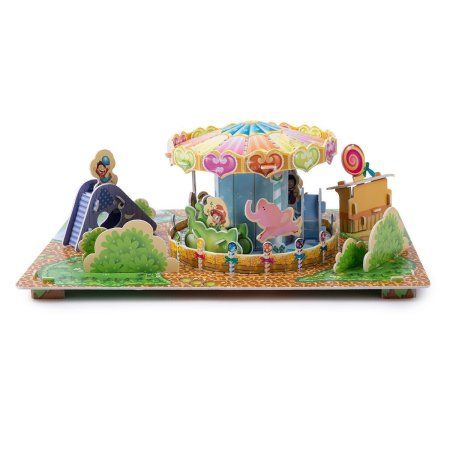 ЗD пазл REZARK Карусель, 47 элементов, пенополистирол REZ-03