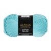 Пряжа ALPINA Cotton Pallete 50% хлопок, 50% акрил 1 х 50 г 205 ± 5 м №18 голубой ALP-COP-18