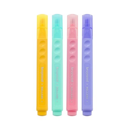 Набор текстовыделителей BRUYNZEEL 4 цвета пастельные MP60283104 Набор текстовыделителей BRUYNZEEL 4 цвета пастельные MP60283104