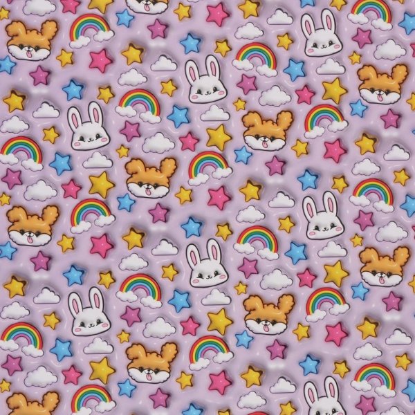 Бумага упаковочная глянцевая 70 x 100 см "Праздник"SIM-10889841