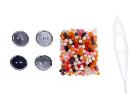 Аквамозаика для детей "Мордочки" 4 мозаики, 267 шариков SIM-3794470