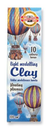 Легкий пластилин плавающий KOH-I-NOOR 10 цветов, картон NP-013171700000RU Легкий пластилин плавающий KOH-I-NOOR 10 цветов, картон NP-013171700000RU