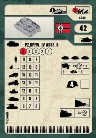 Сборная модель: Немецкий средний танк Т-4 H, З-6240