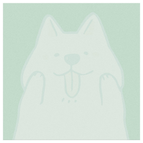 Блок для записей MESHU "Puppy" 8.5 x 8.5 см 100л. на склейке RE-MS_65027