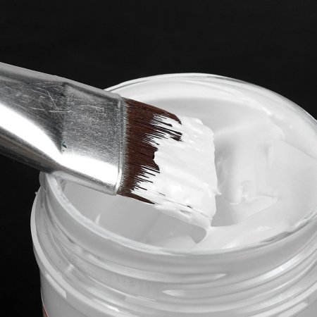 Краска "Акрил-Арт" банка 100 мл Белила титановые 0201001