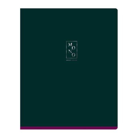 Тетрадь 96л. A5 клетка BG "Monocolor. Bright color" тиснение фольгой RE-Т5ск96_тф 11120