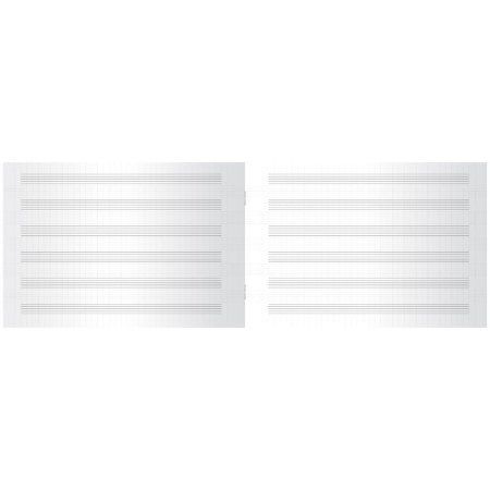 Тетрадь для нот 24л. A5 на скрепке ArtSpace (гориз.) RE-5ТдН24_9522