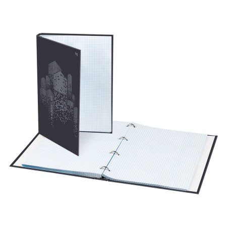 Тетрадь на кольцах 100л. A4 BG "Небоскребы. Минимализм" глянцевая ламинация RE-ТТ4к100_лг_62753