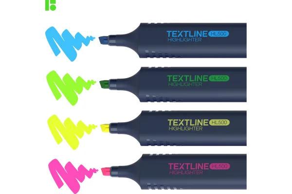 Текстовыделитель Berlingo "Textline HL500" 1-5 мм