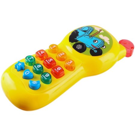 Музыкальный телефончик СИНИЙ ТРАКТОР SL-05965 SIM-9107484