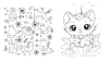 Раскраска: Я раскрашиваю замурчательных котят EKS-889203