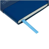 Записная книжка А6 80л. Greenwich Line "Classic. Blue" ЛАЙТ, кожзам, с резинкой, фактурное тиснение, блок в клетку RE-NA6_50595