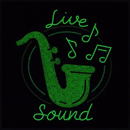 Кристальная (алмазная) мозаика ФРЕЯ постер "Живой звук" 30 х 30 см ALBP-327