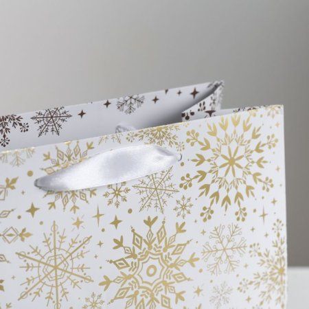 Пакет ламинированный квадратный "С Новым годом!" 22 x 22 x 11 см 4275690