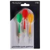 Дротики для дартса ONLYTOP с металлическим наконечником (набор 3 шт) 6 г цвет МИКС SIM-533752