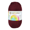 Пряжа Пехорская ПТ "Школьная" 100% акрил 1 х 50 г 150 м №1502 спелая вишня PEH-SHKOL-1502