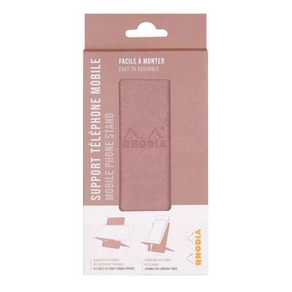 Подставка для мобильного телефона RHODIARAMA 8 x 8.5 x 13 см, розовое дерево RH-194415C