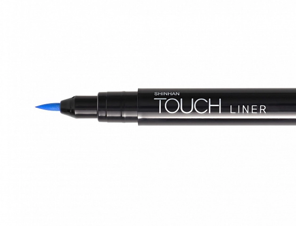 Линер TOUCH Liner Brush кисточка синий MP4300500