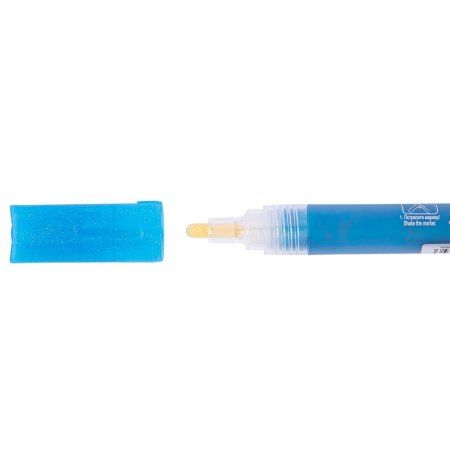 Маркер акриловый VISTA-ARTISTA 2 мм перо круглое 1 шт G03 голубой металлик/metallic blue AMV-01-G03 Маркер акриловый VISTA-ARTISTA 2 мм перо круглое 1 шт G03 голубой металлик/metallic blue AMV-01-G03